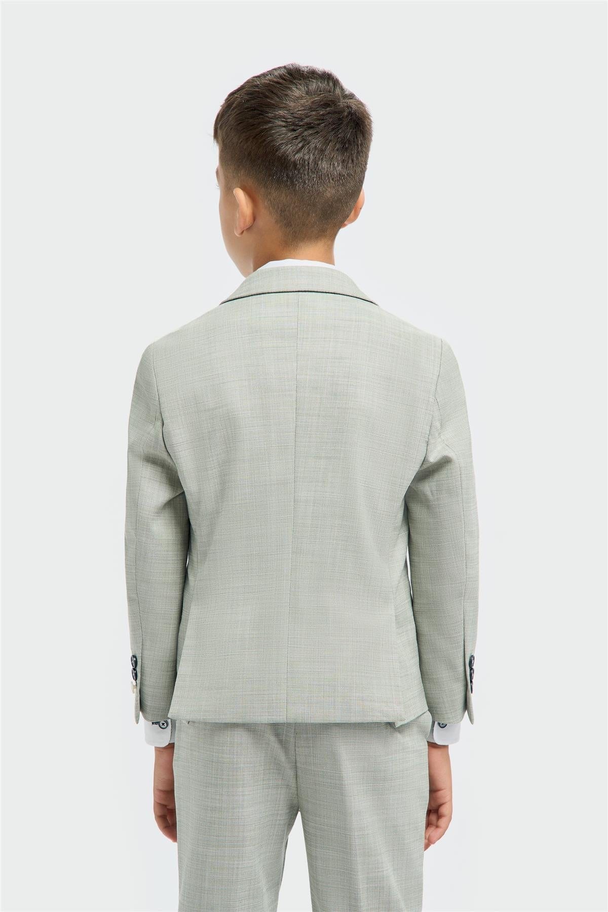 CAVANI BOYS CAMDEN SAGE 3-PIECE SUIT