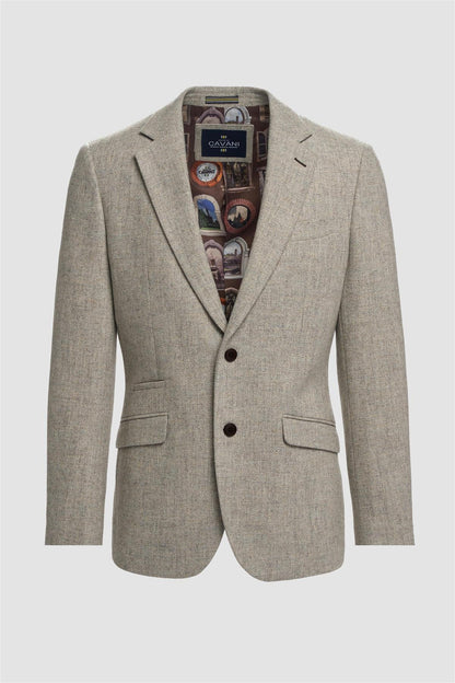 Cavani Thomas Pearl Tweed Blazer
