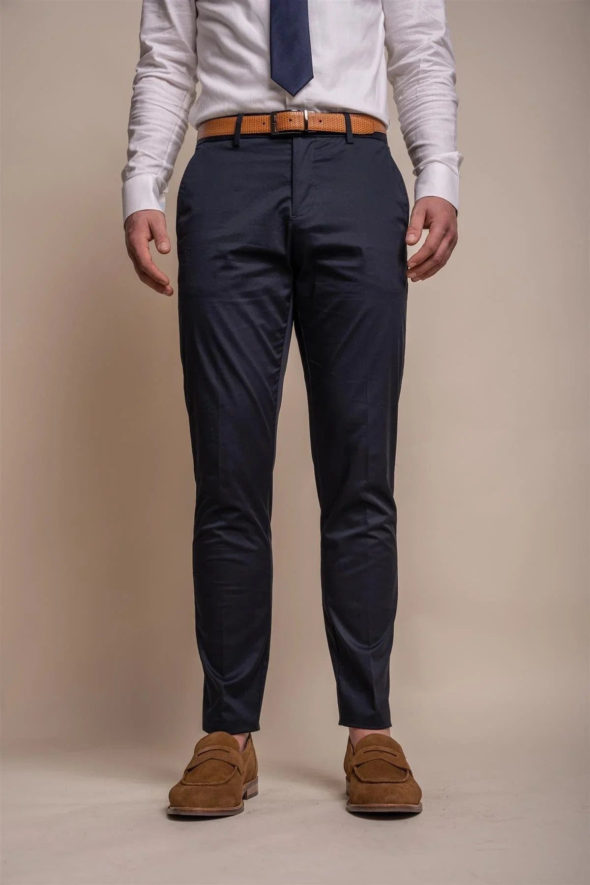 MARIO NAVY 2-PIECE SUIT