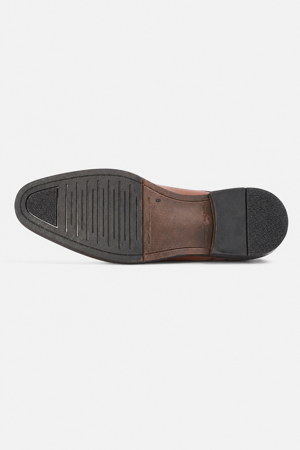 Paul Andrew Regent Tan Leather Oxford Shoes