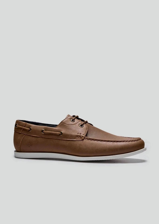 ANDROS TAN BOAT SHOES