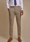 ELWOOD TAN HOUNDS-TOOTH 3-PIECE SUIT
