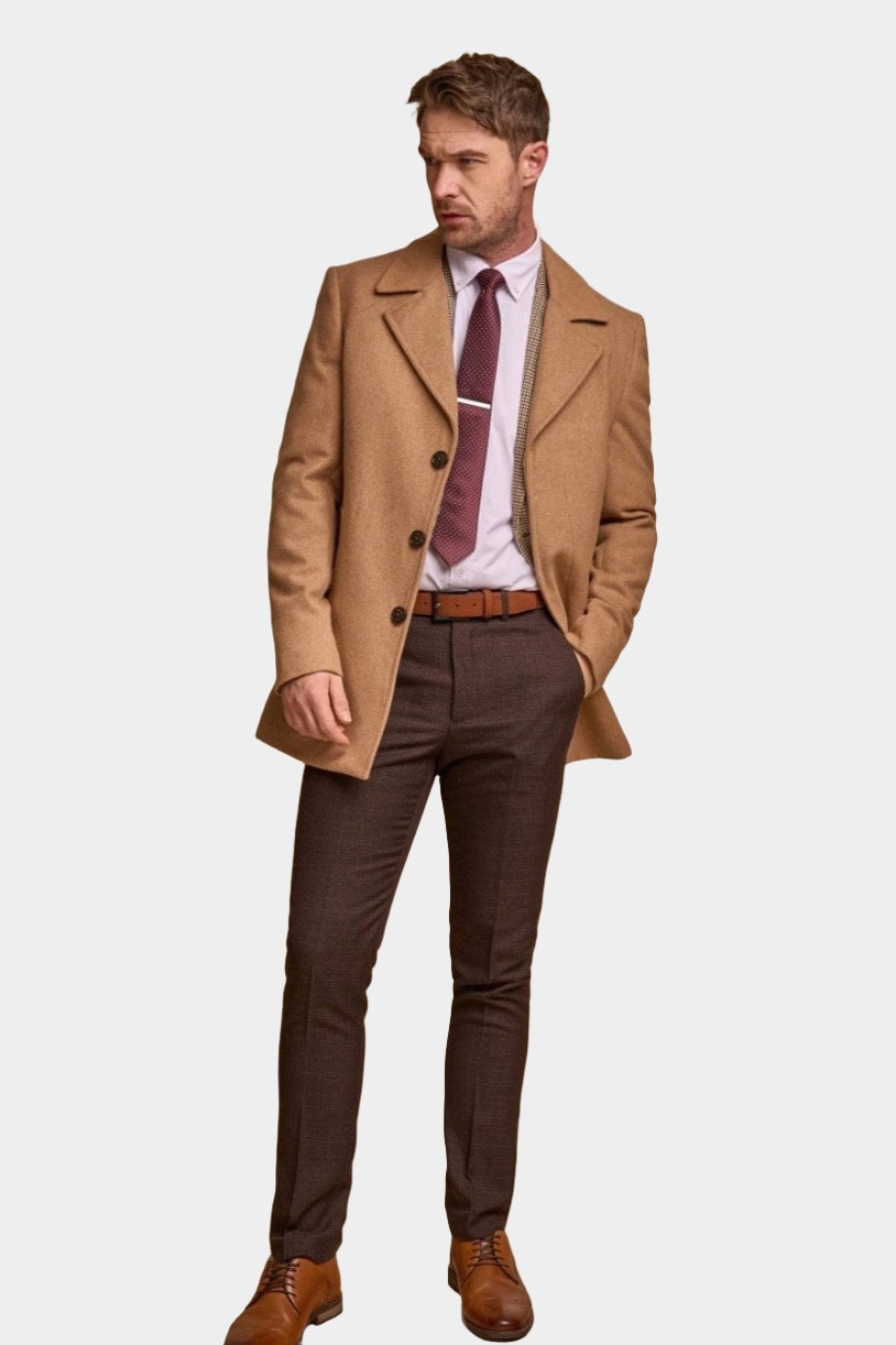 MARCUS CAMEL COAT