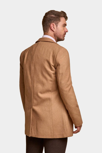 MARCUS CAMEL COAT