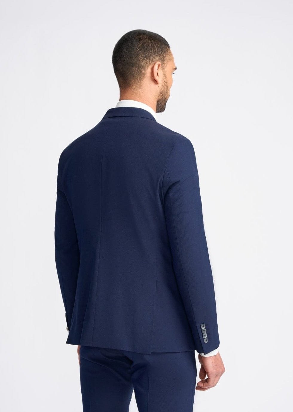 VICTORIOUS NAVY DOUBLE BREASTED 2-PIECE SUIT