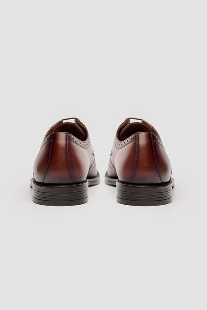 Cavani Lorenzo Tan Leather Shoes