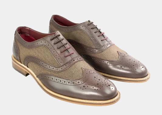 ELLINGTON BROWN BROGUE SHOES