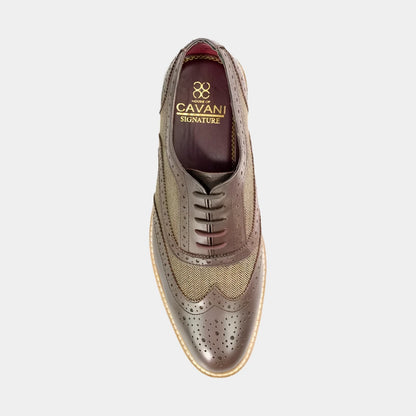 ELLINGTON BROWN BROGUE SHOES