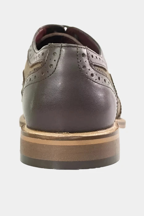 ELLINGTON BROWN BROGUE SHOES