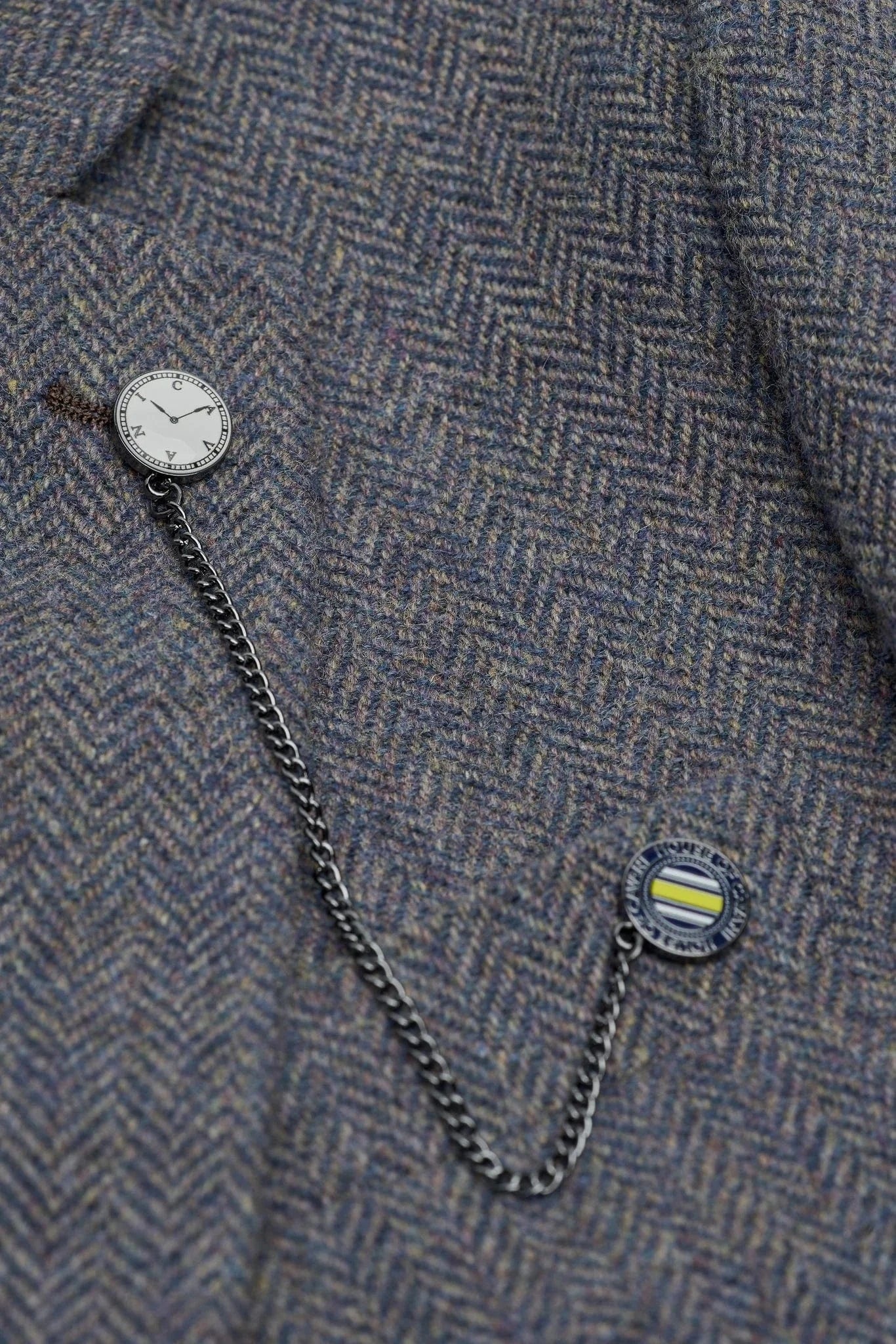 Cavani Thomas Savoy Tweed Three Piece Suit