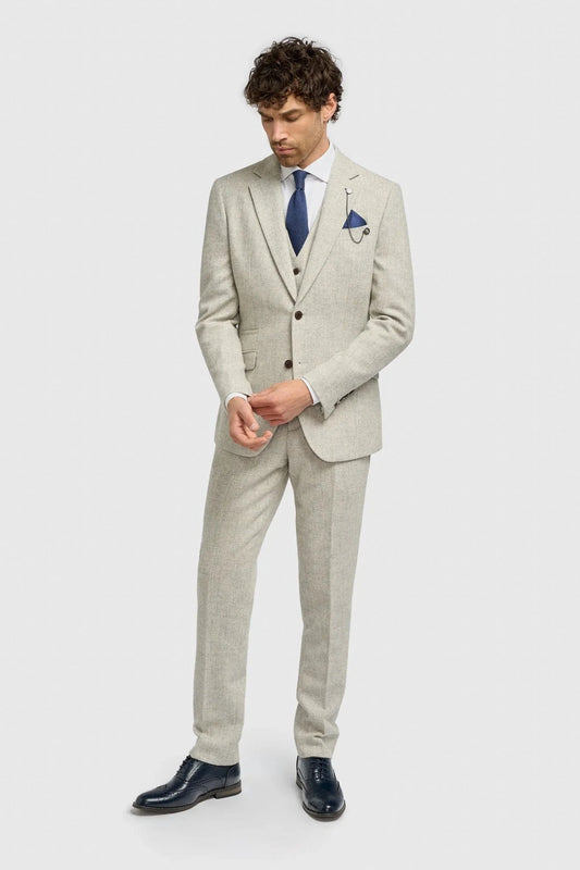 Cavani Thomas Pearl Tweed 3-Piece Suit