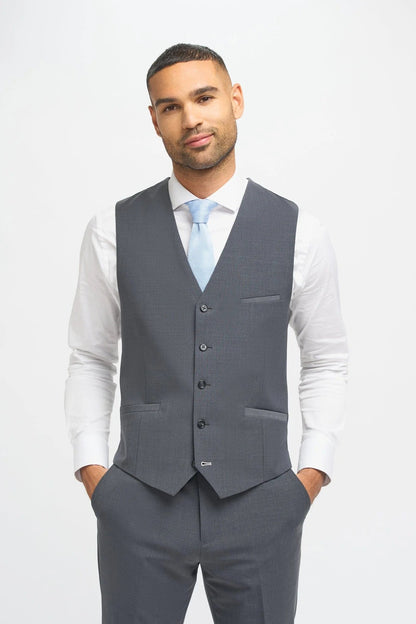 BOND CHARCOAL 3-PIECE SUIT