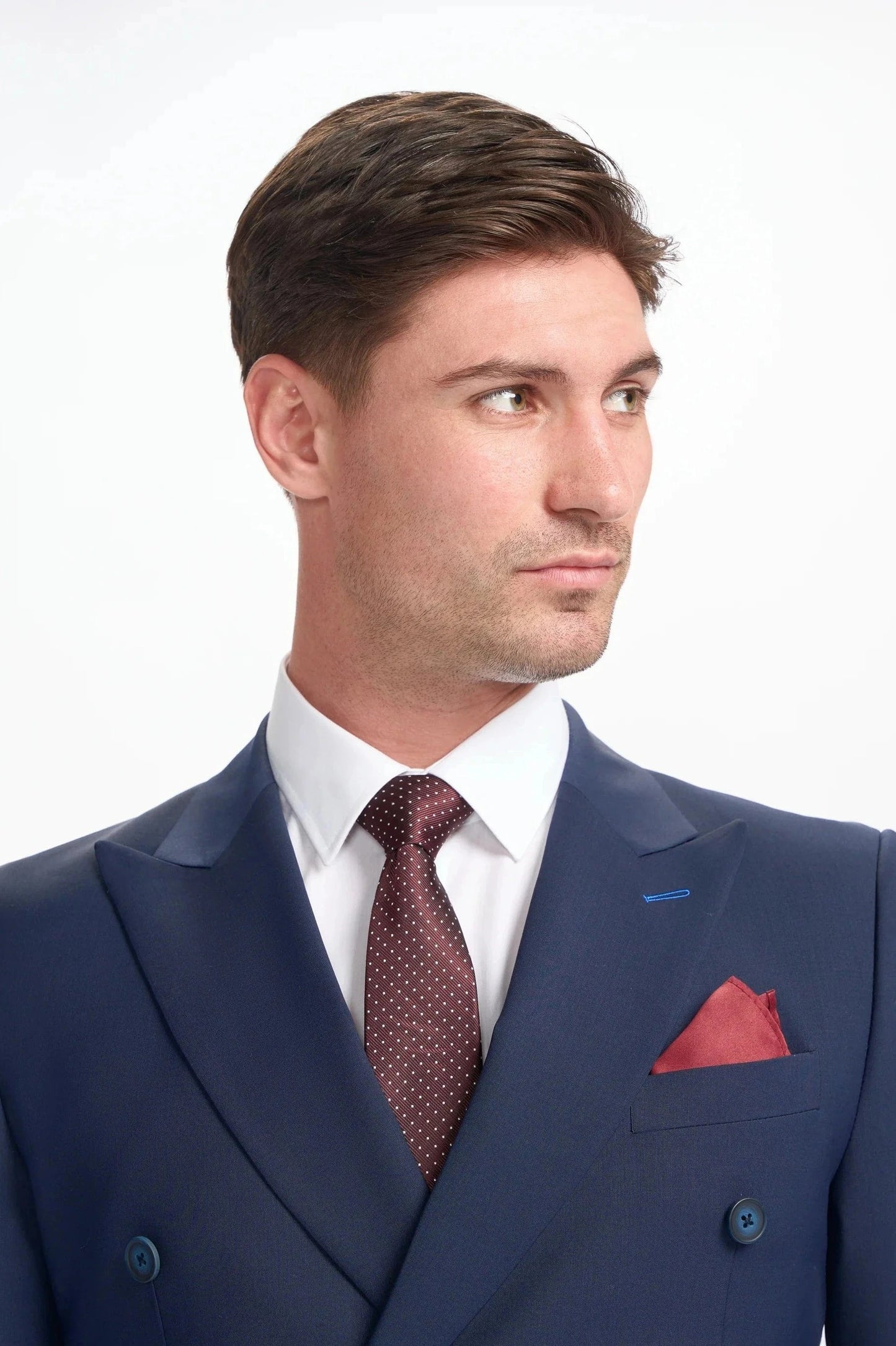 BOND NAVY DOUBLE BREASTED 2-PIECE SUIT