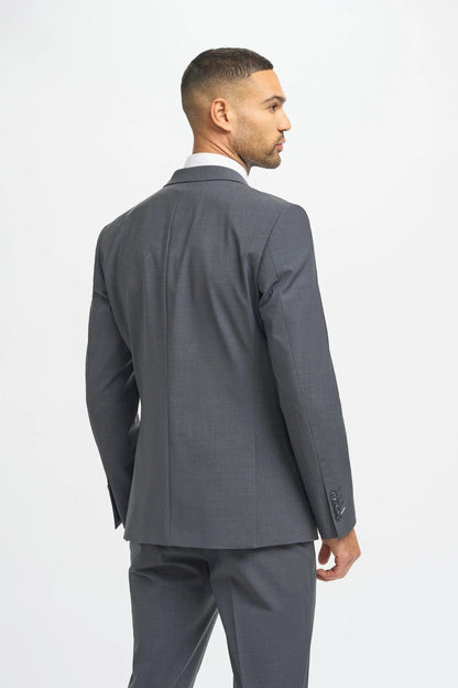 BOND CHARCOAL 3-PIECE SUIT