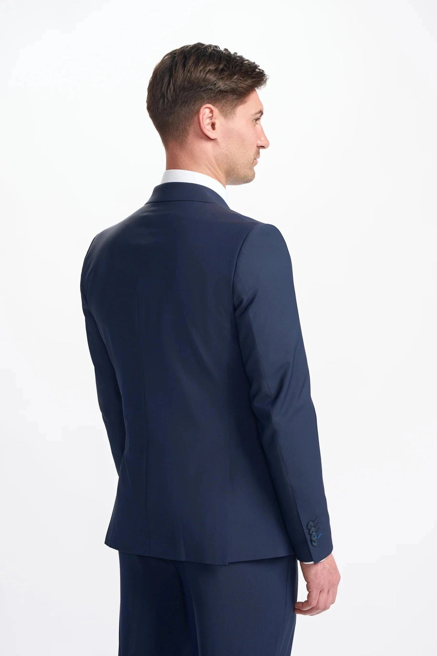 BOND NAVY DOUBLE BREASTED 2-PIECE SUIT