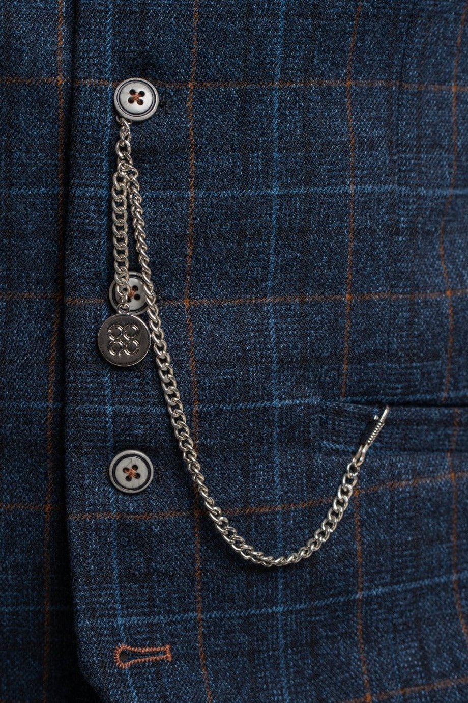 Pocket watch chain for waistcoat hotsell